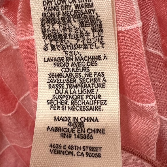 THE GREAT GARLAND TOP IN PINK & WHITE GINGHAM, SIZE 3/L/12-14. - Picture 9 of 14